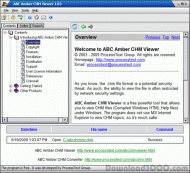 ABC Amber CHM Viewer screenshot